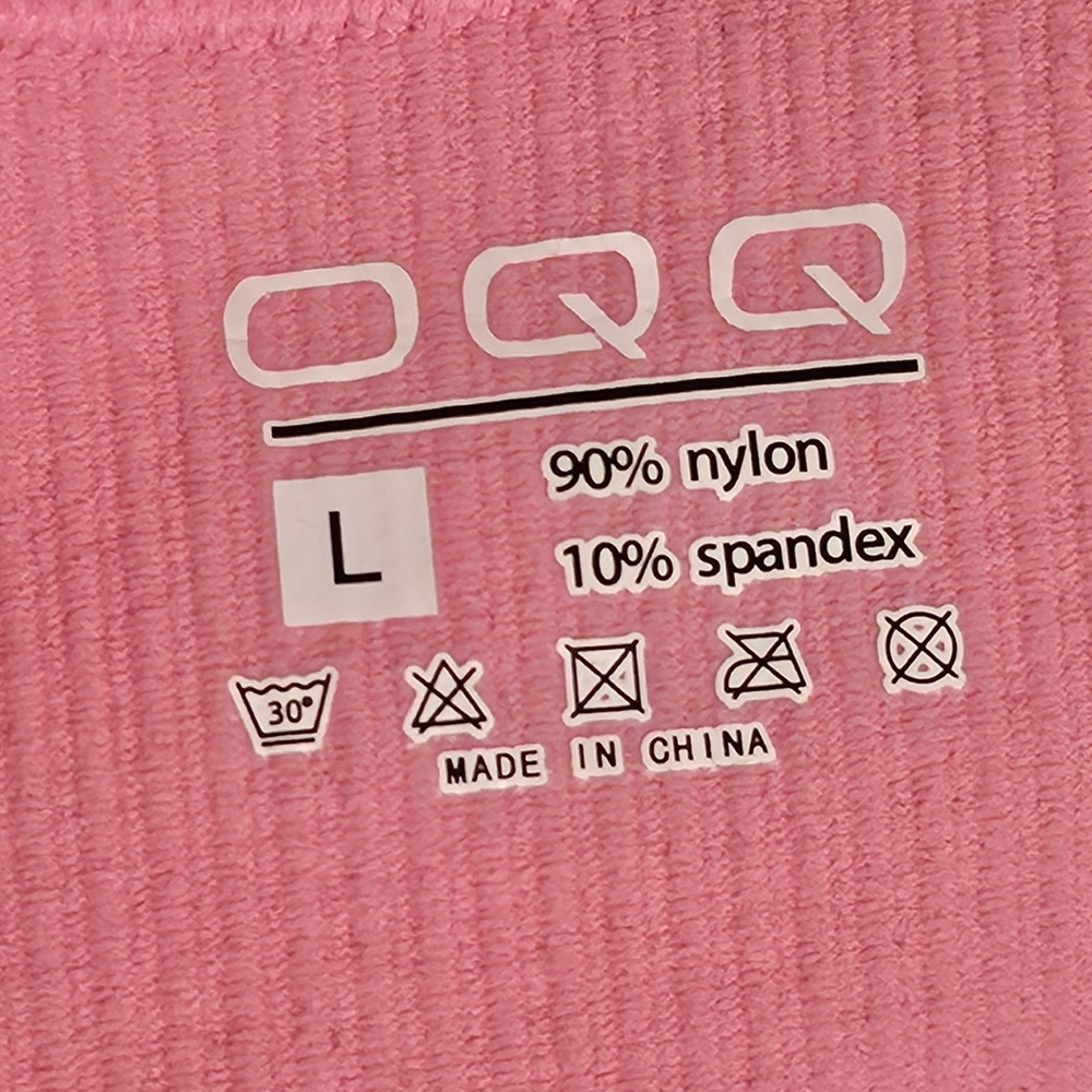 Pink Ribbed Bodysuit - Picture 5 of 6
